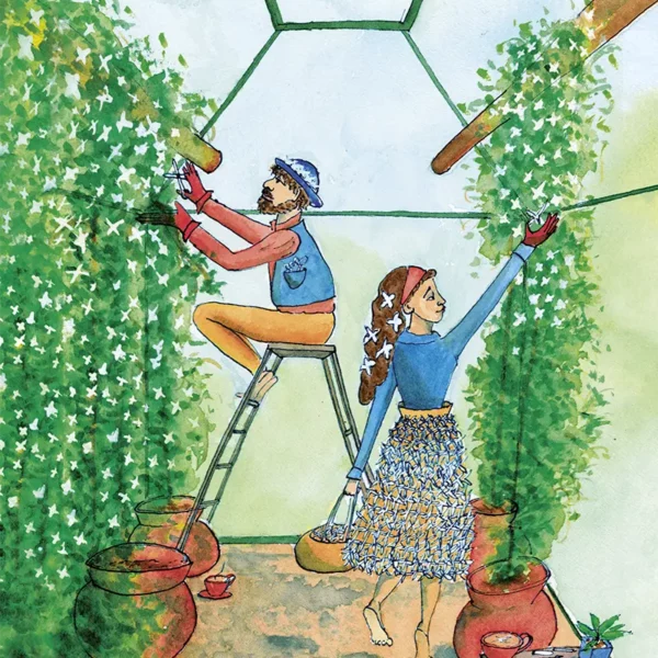 Carte - Le jardin de Mr et Mme Noury